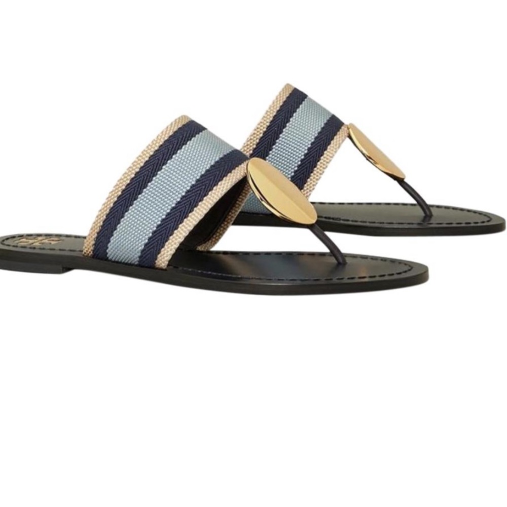 Authentic Tory Burch Patos Disk Sandal